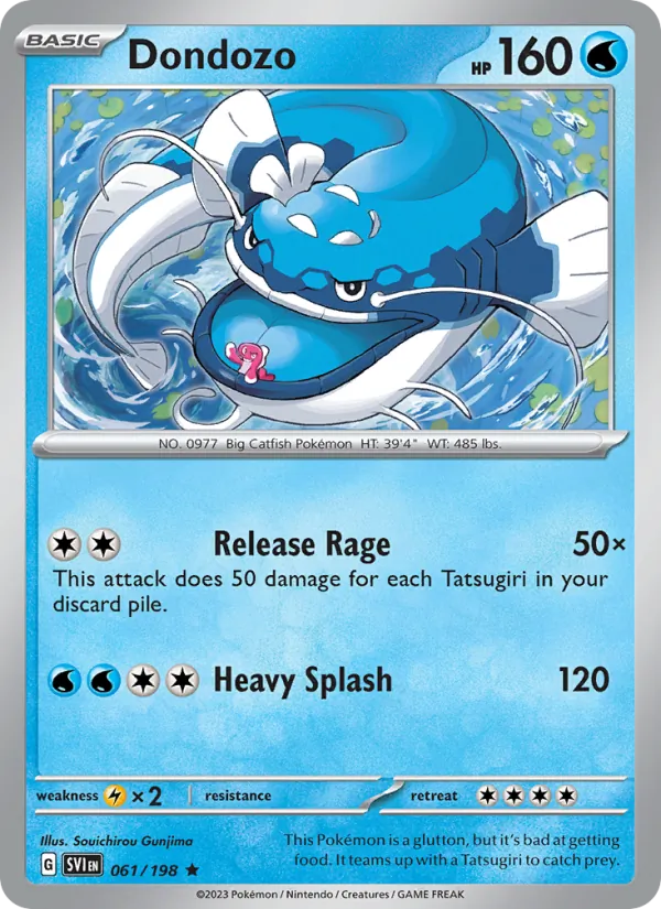 Dondozo, reverse holofoil (sv01-061_rh)