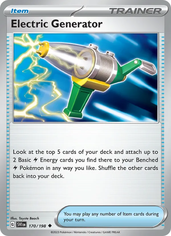 Electric Generator (sv01-170)