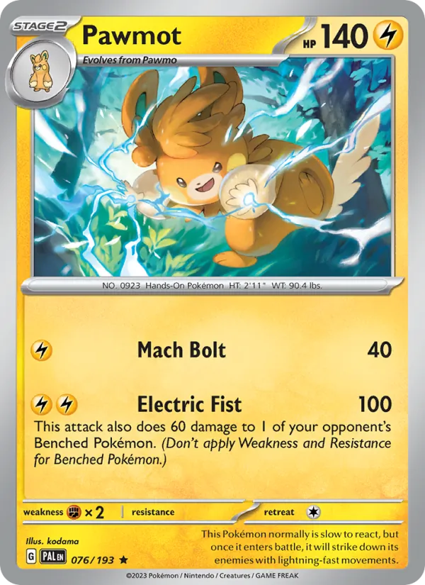 Pawmot, holofoil (sv02-076_h)