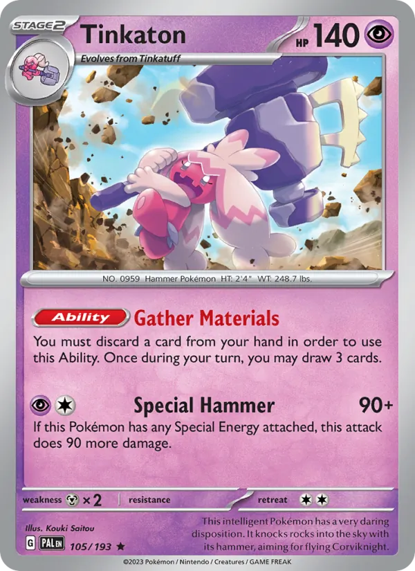 Tinkaton, holofoil (sv02-105_h)