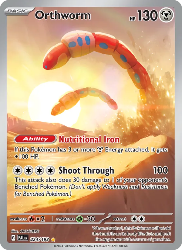 Orthworm, holofoil (sv02-224_h)