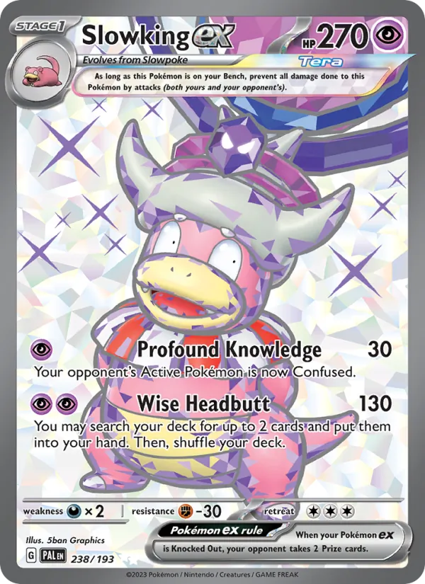 Slowking ex, holofoil (sv02-238_h)