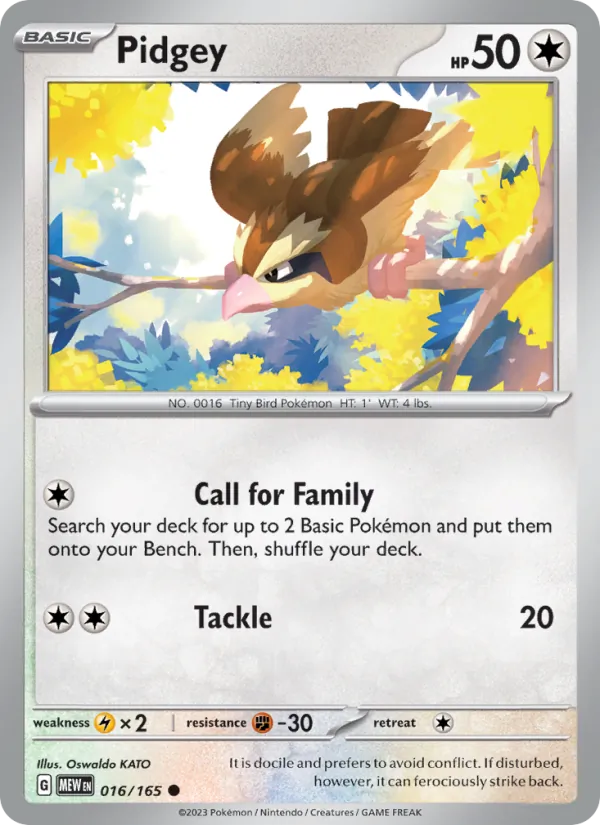 Pidgey (sv03.5-016)