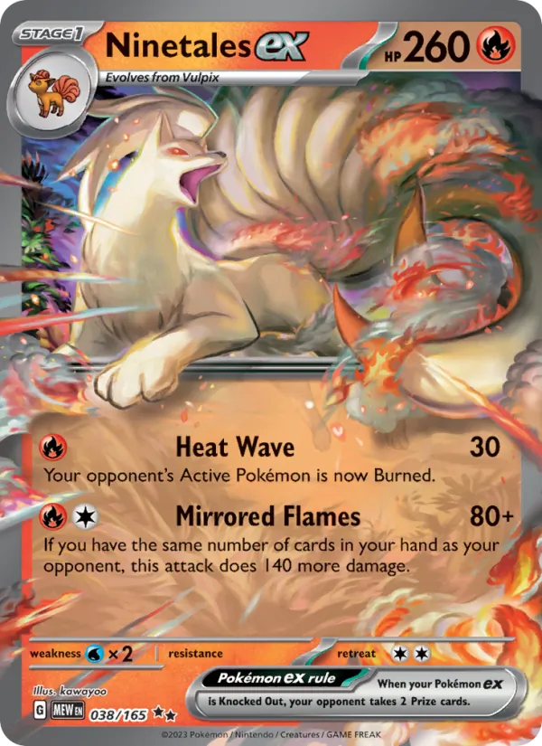 Ninetales ex, holofoil (sv03.5-038_h)