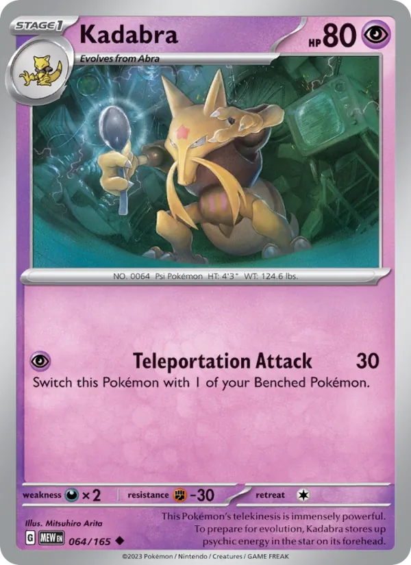 Kadabra, normal (sv03.5-064)