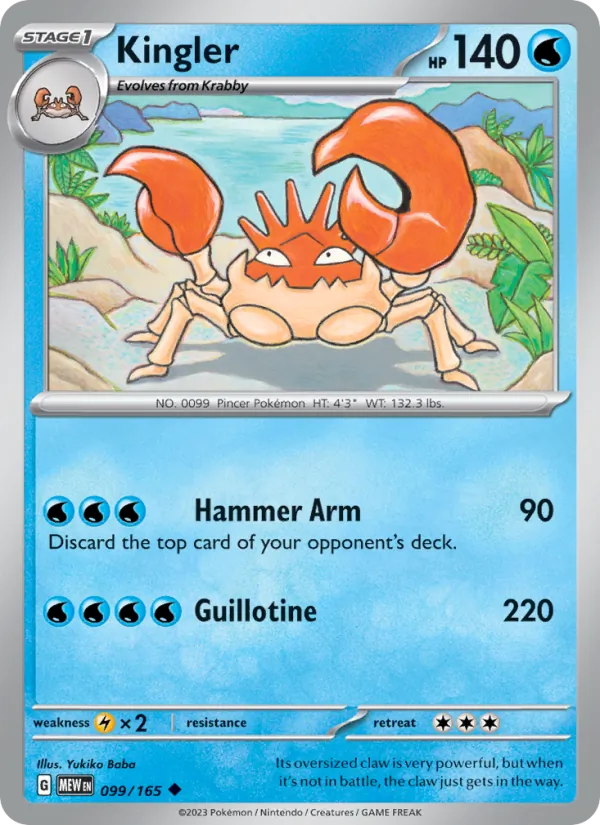 Kingler, normal (sv03.5-099)