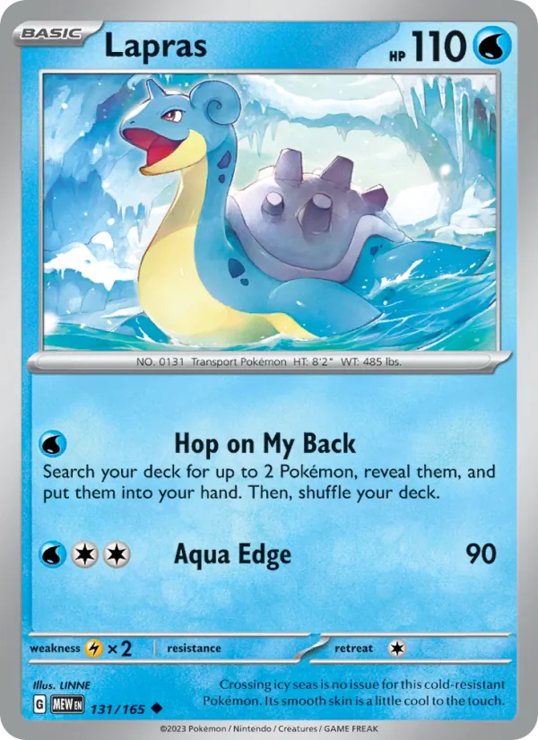 Lapras, normal (sv03.5-131)
