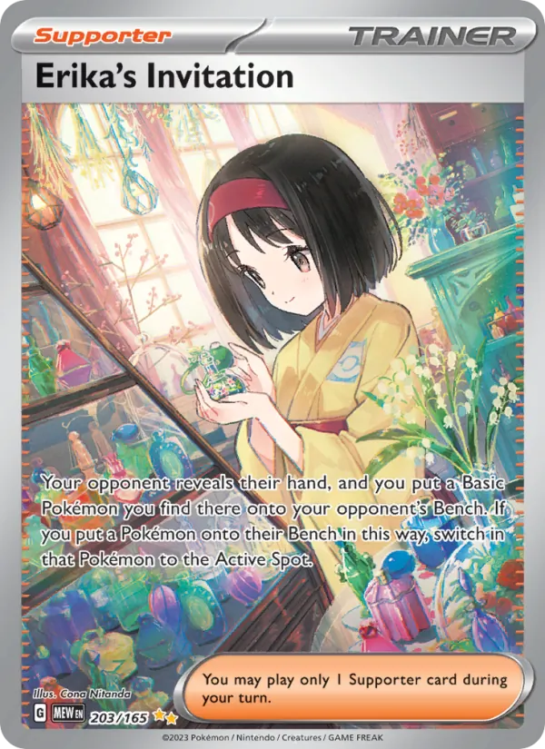 Erika's Invitation, holofoil (sv03.5-203_h)