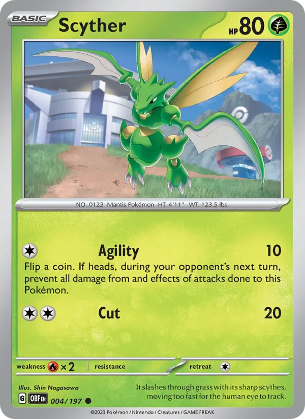Scyther, normal (sv03-004)