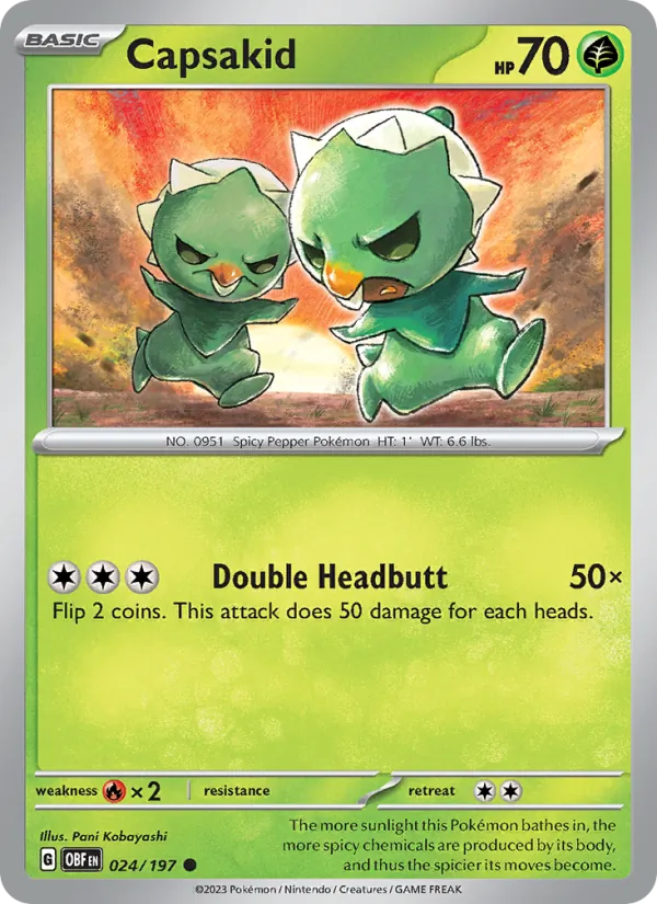Capsakid, normal (sv03-024)