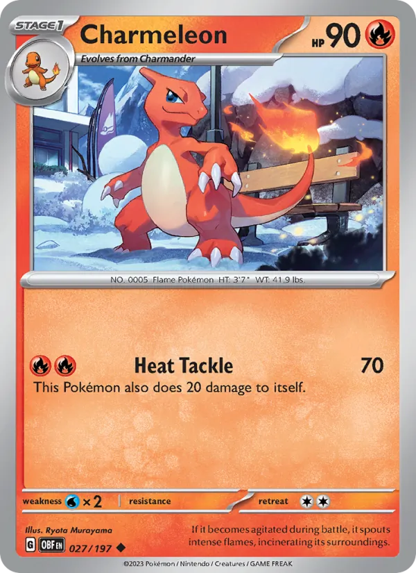 Charmeleon, normal (sv03-027)