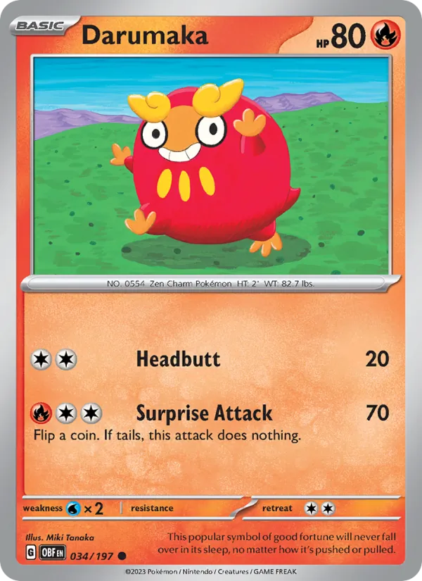 Darumaka, normal (sv03-034)