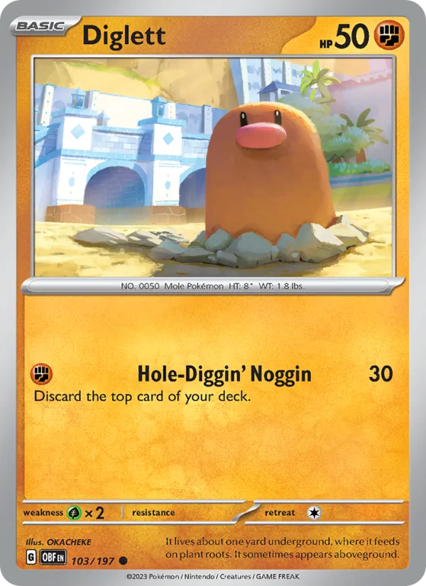 Diglett, normal (sv03-103)