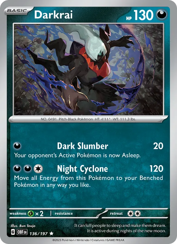 Darkrai, normal (sv03-136)