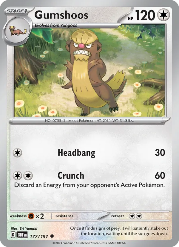 Gumshoos, normal (sv03-177)
