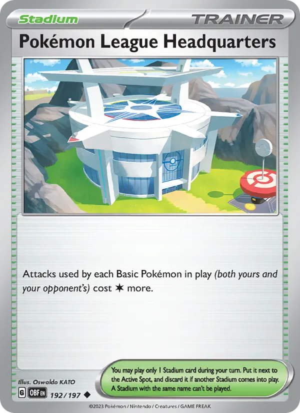 Pokémon League Headquarters (sv03-192)
