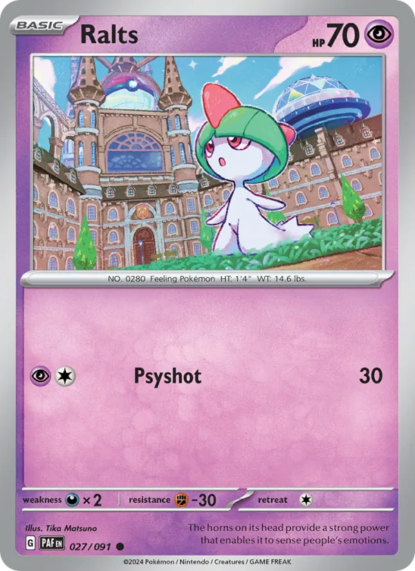 Ralts, normal (sv04.5-027)