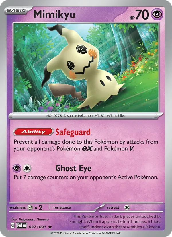 Mimikyu, holofoil (sv04.5-037_h)