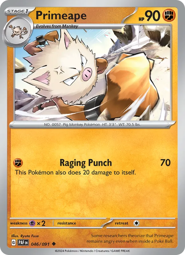 Primeape, normal (sv04.5-046)