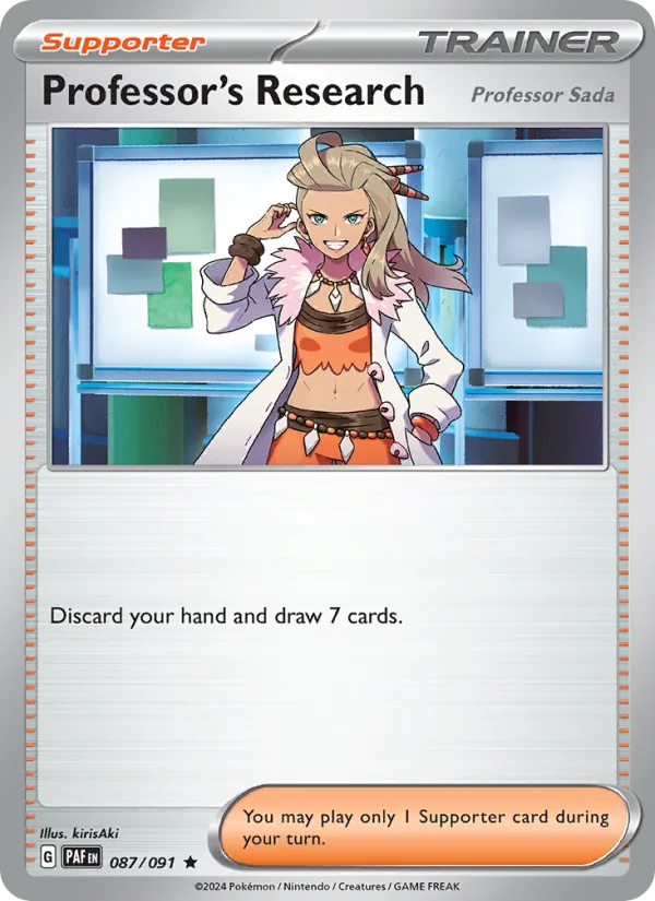 Professor's Research, holofoil (sv04.5-087_h)