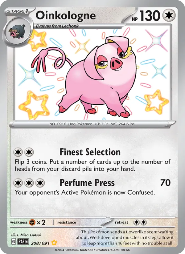 Oinkologne, holofoil (sv04.5-208_h)