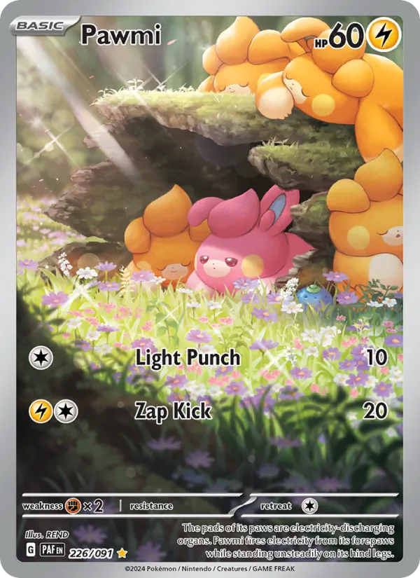 Pawmi, holofoil (sv04.5-226_h)