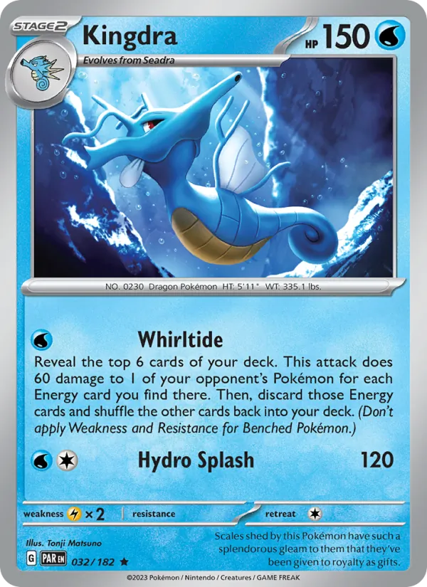 Kingdra, holofoil (sv04-032_h)