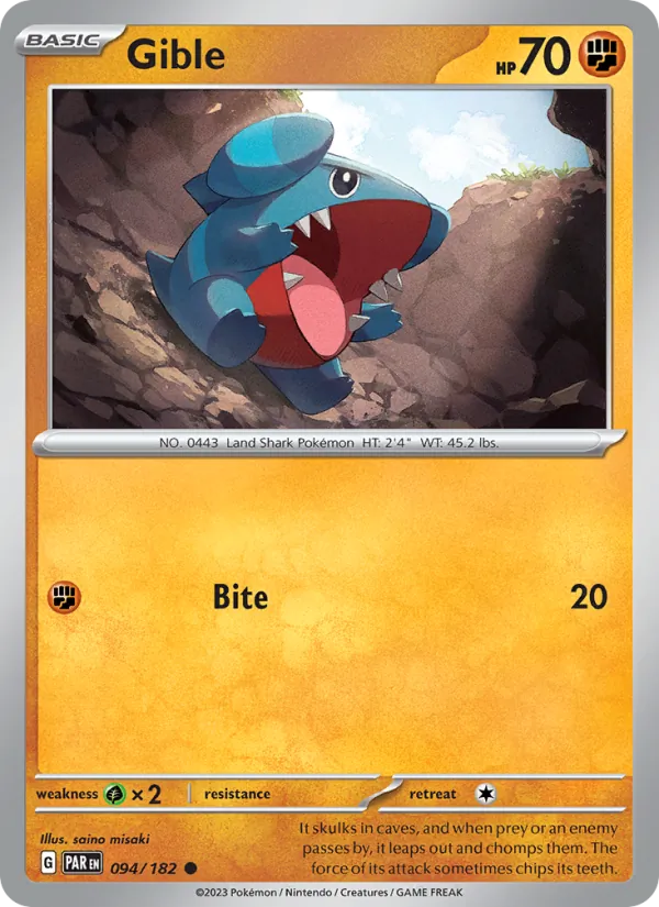 Gible, normal (sv04-094)