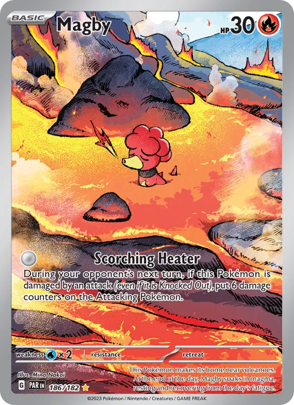 Magby, holofoil (sv04-186_h)