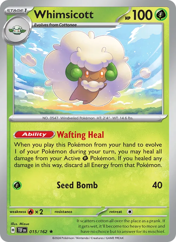 Whimsicott, holofoil (sv05-015_h)