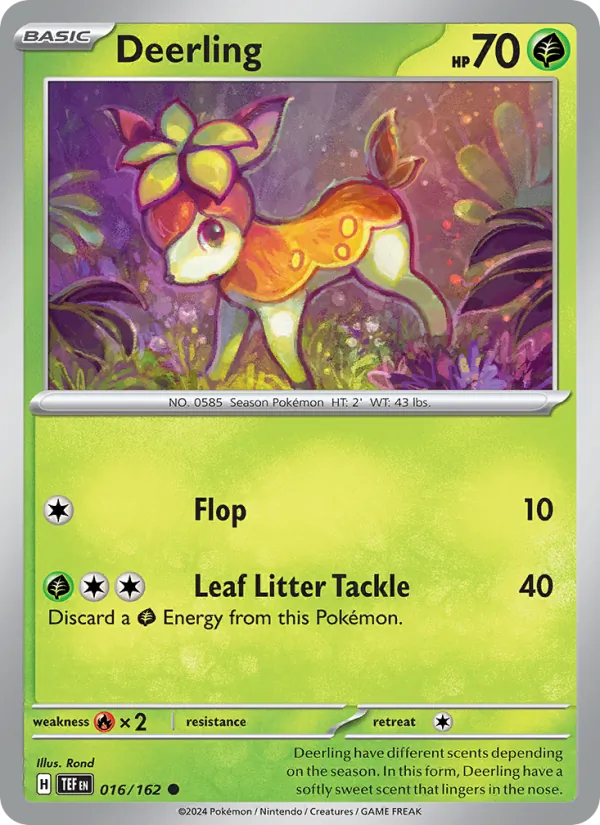 Deerling, normal (sv05-016)