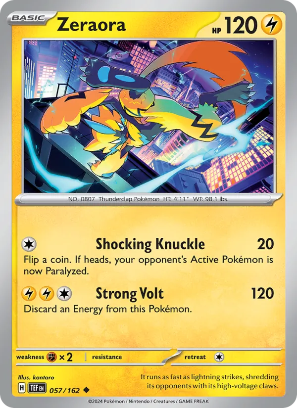 Zeraora, normal (sv05-057)
