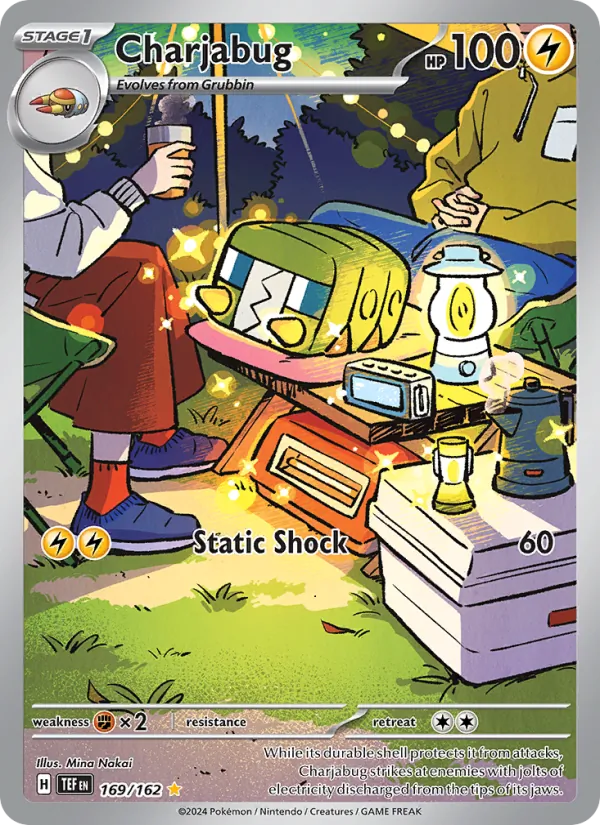 Charjabug, holofoil (sv05-169_h)