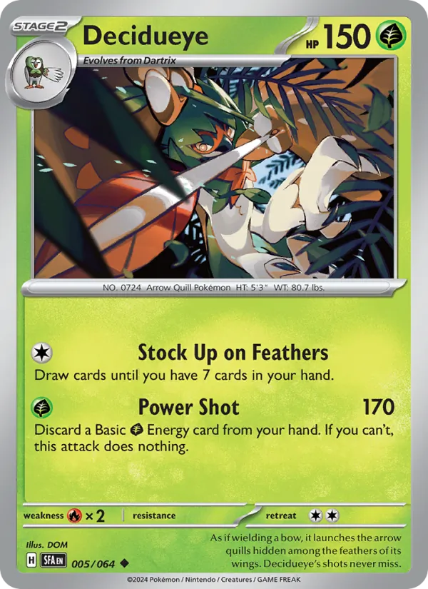 Decidueye, normal (sv06.5-005)