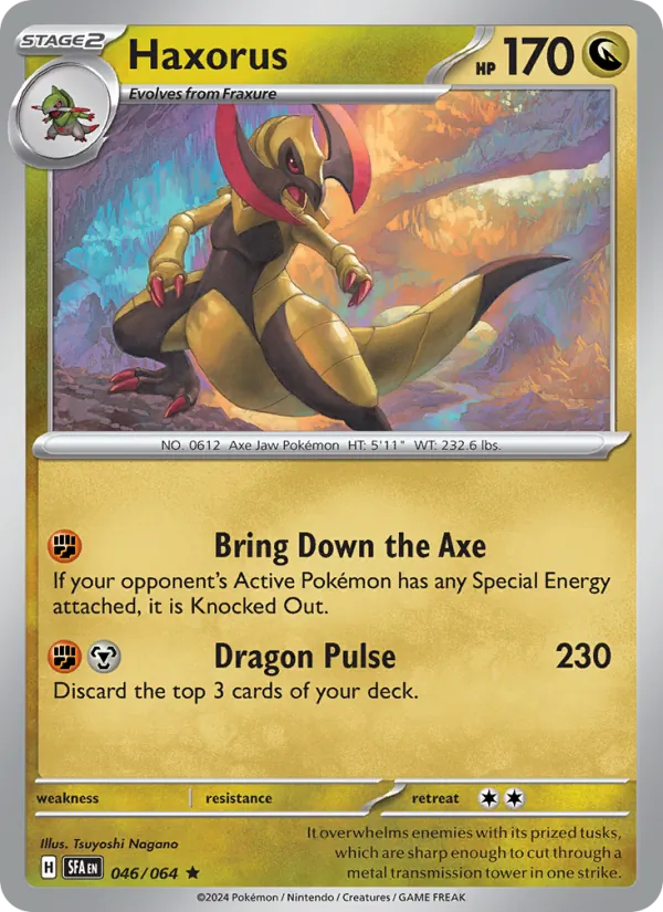 Haxorus, holofoil (sv06.5-046_h)