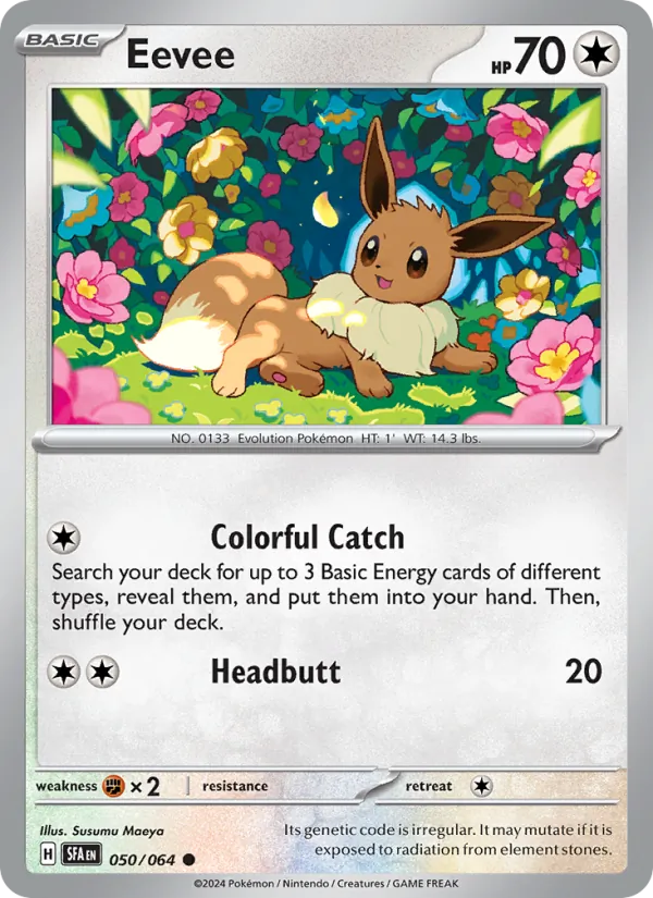 Eevee, normal (sv06.5-050)