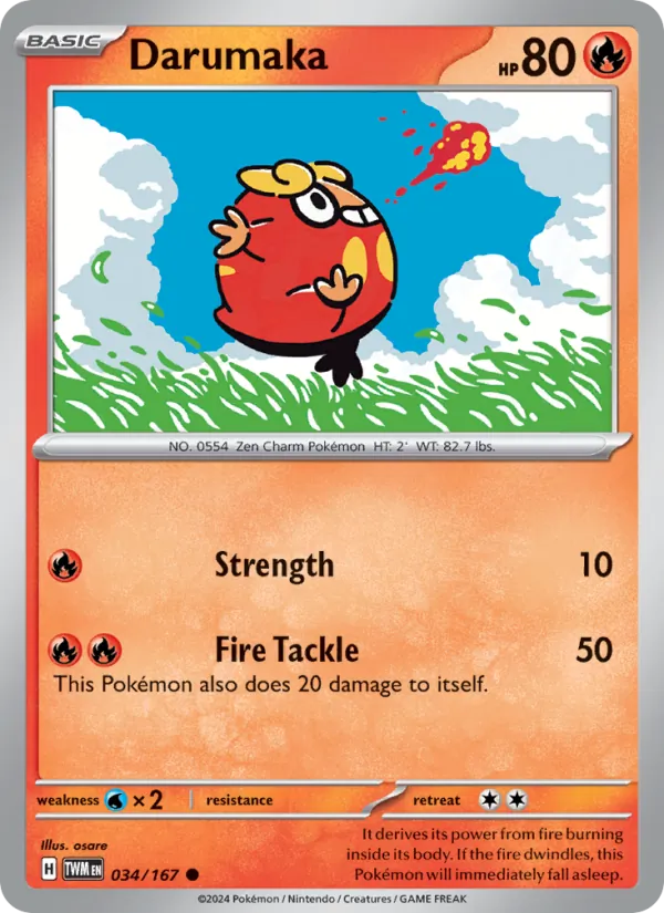 Darumaka, normal (sv06-034)