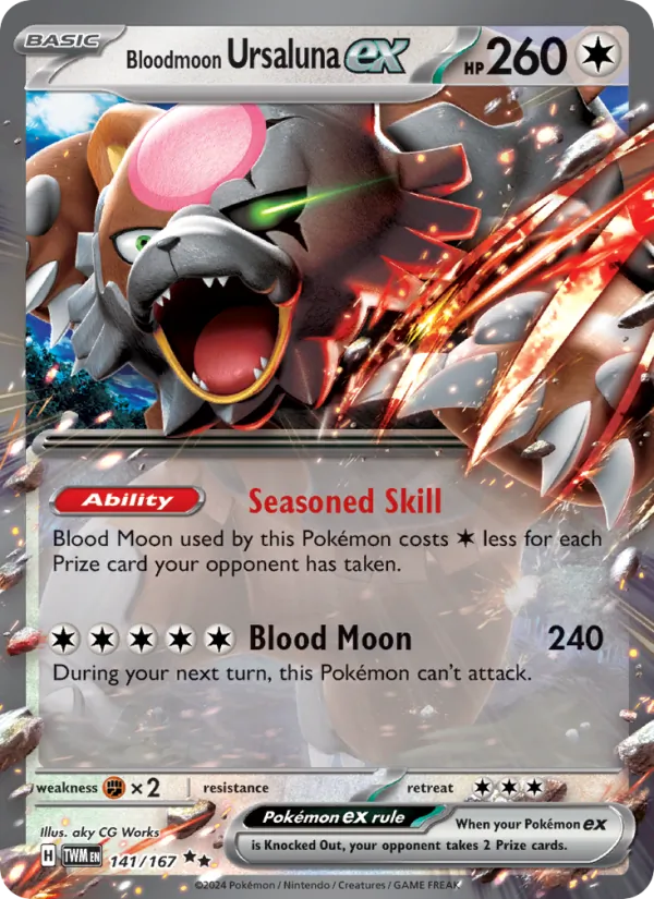 Bloodmoon Ursaluna ex (sv06-141)