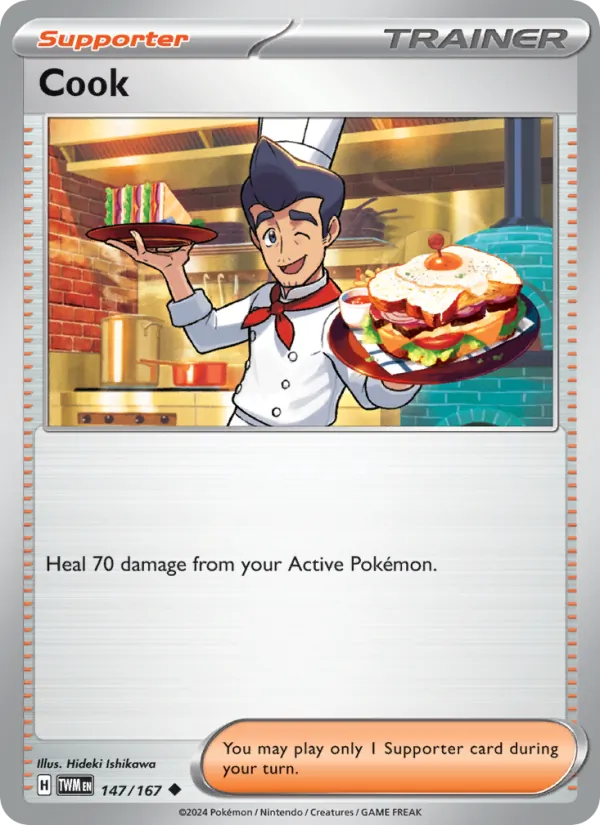 Cook, reverse holofoil (sv06-147_rh)
