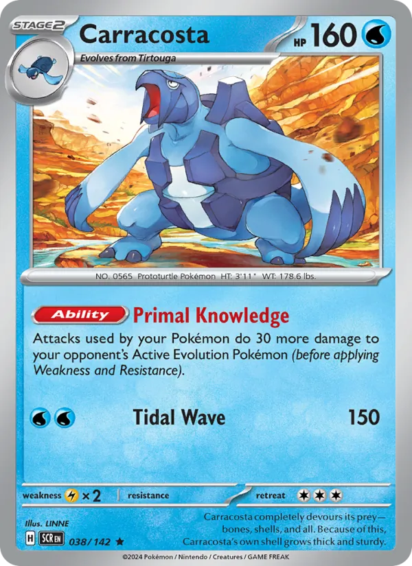 Carracosta, holofoil (sv07-038_h)