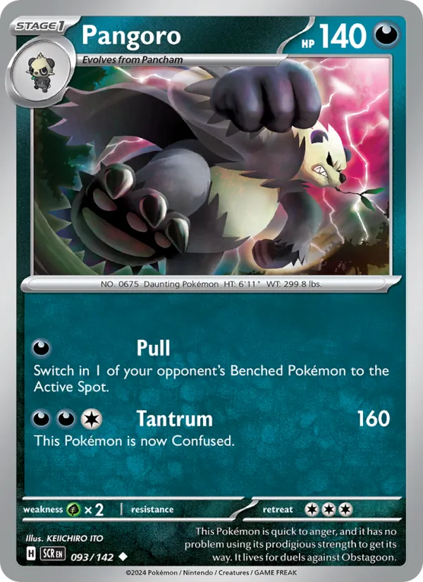 Pangoro, normal (sv07-093)