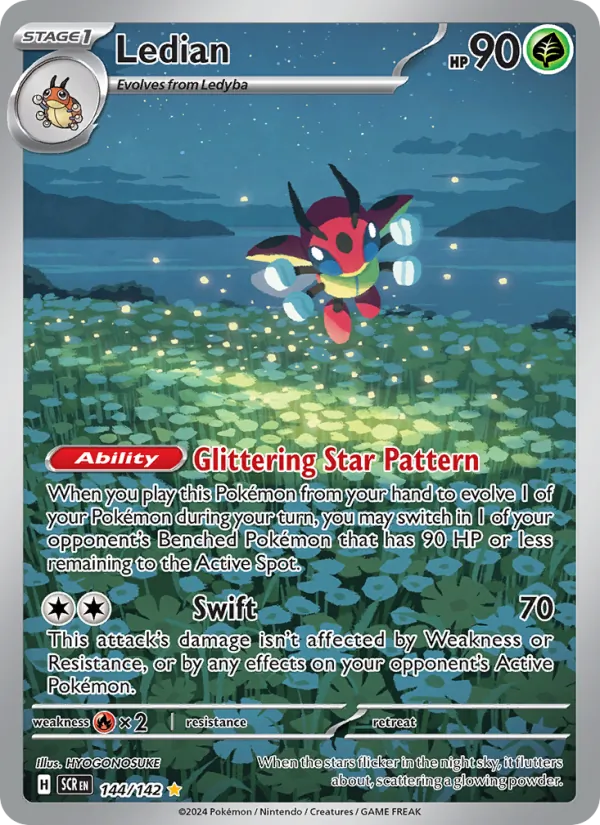 Ledian, holofoil (sv07-144_h)