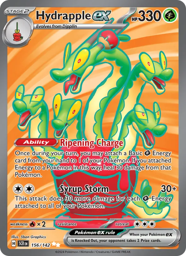 Hydrapple ex, holofoil (sv07-156_h)