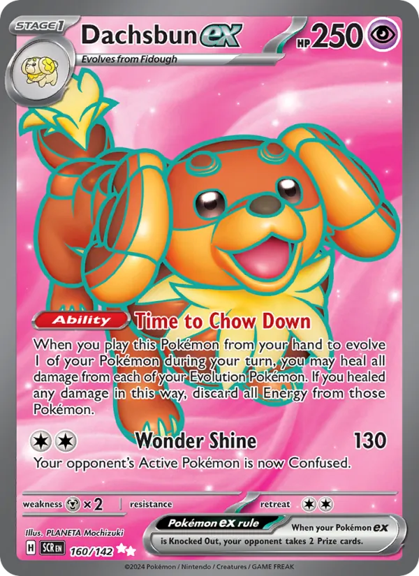 Dachsbun ex, holofoil (sv07-160_h)