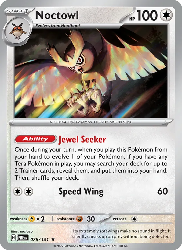 Noctowl, holofoil (sv08.5-078_h)