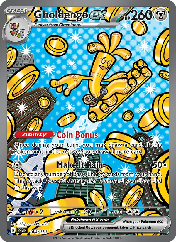 Gholdengo ex, holofoil (sv08.5-164_h)
