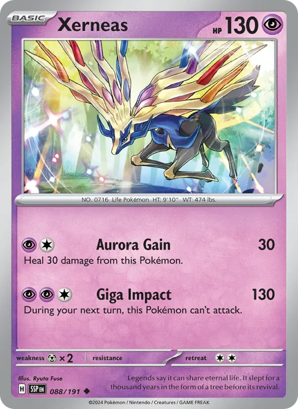 Xerneas, normal (sv08-088)