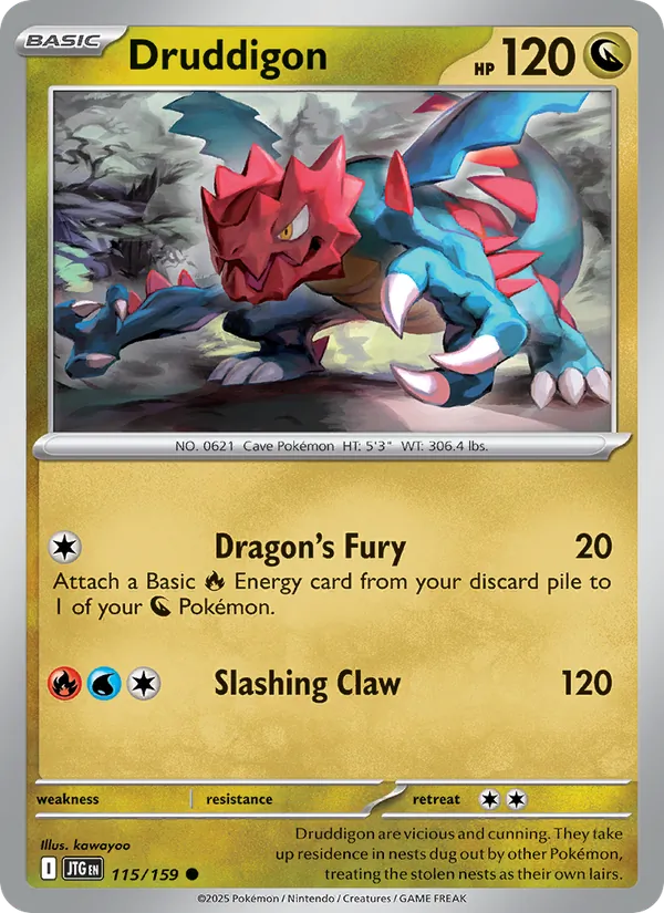 Druddigon, normal (sv09-115)