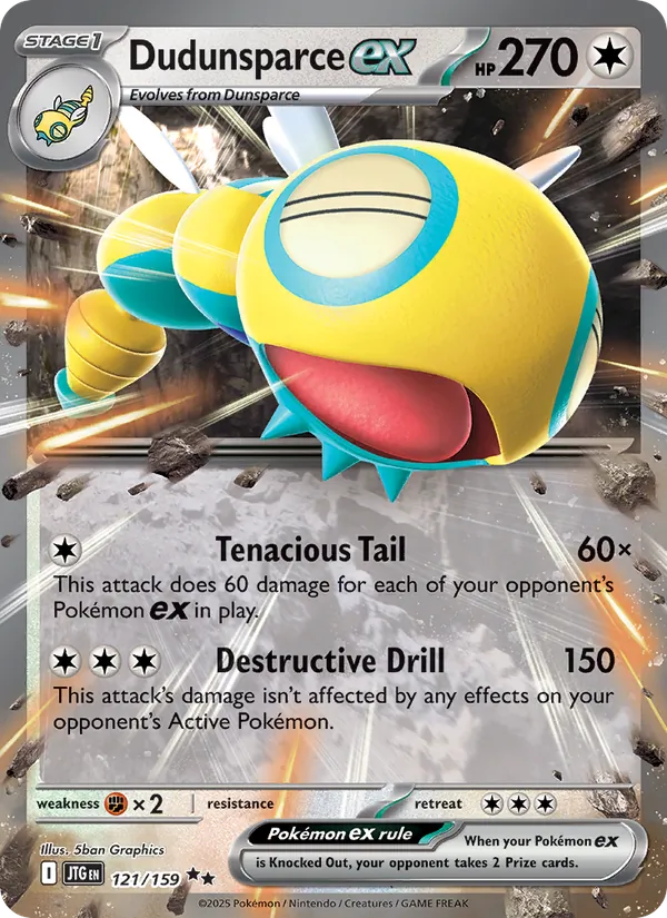 Dudunsparce ex (sv09-121)