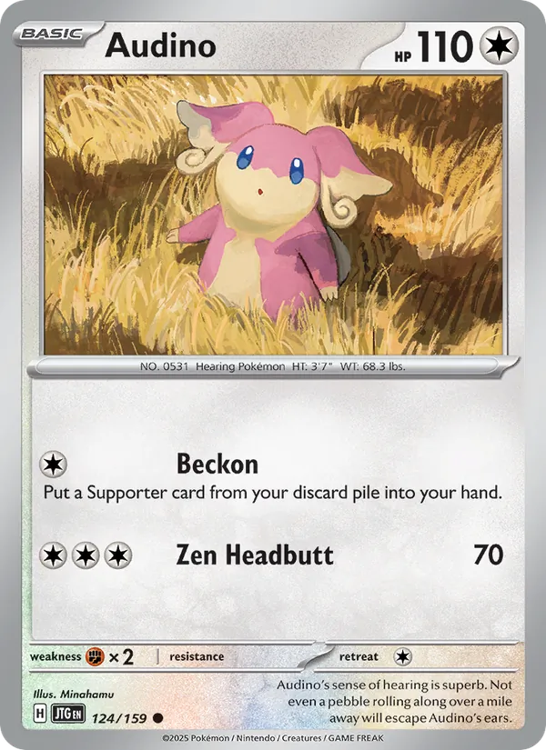Audino, normal (sv09-124)